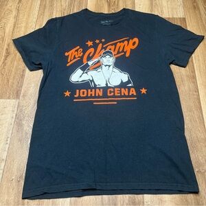 John Cena Hustle Loyalty Respect Slam Crate M Black T-shirt